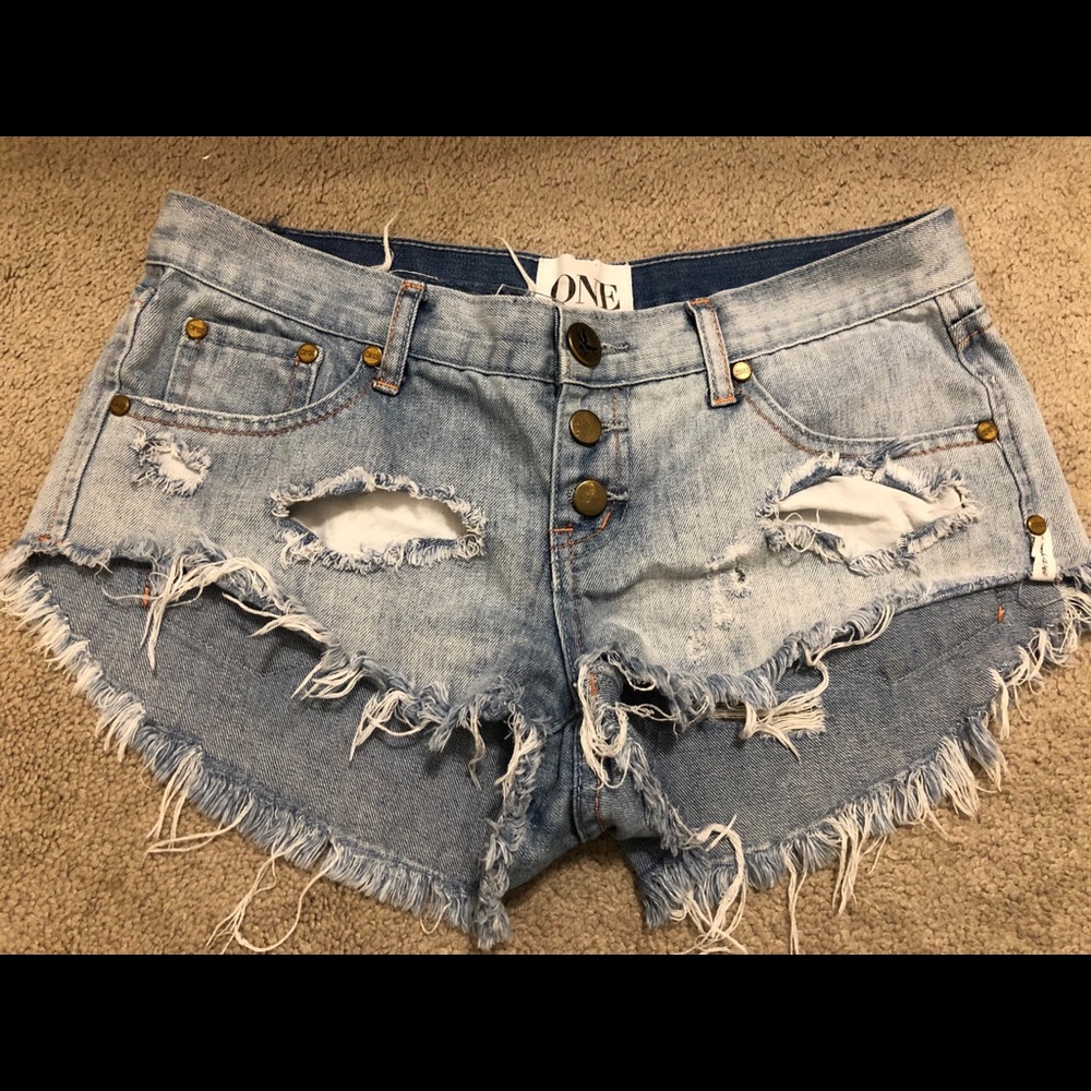 One teaspoon Jean shorts
